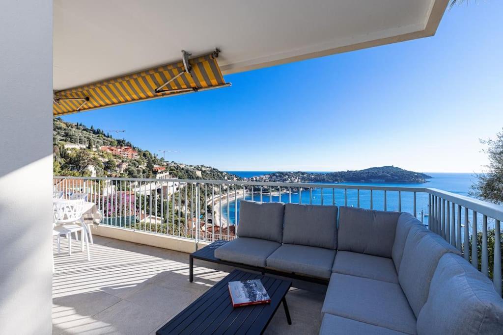Villefranche Sur Mer:Appartement-Villa, Vue Mer, Jardin, Parking. エクステリア 写真
