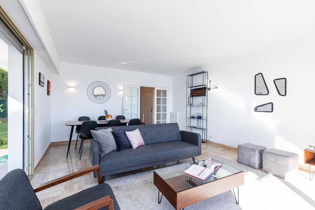 Villefranche Sur Mer:Appartement-Villa, Vue Mer, Jardin, Parking. エクステリア 写真